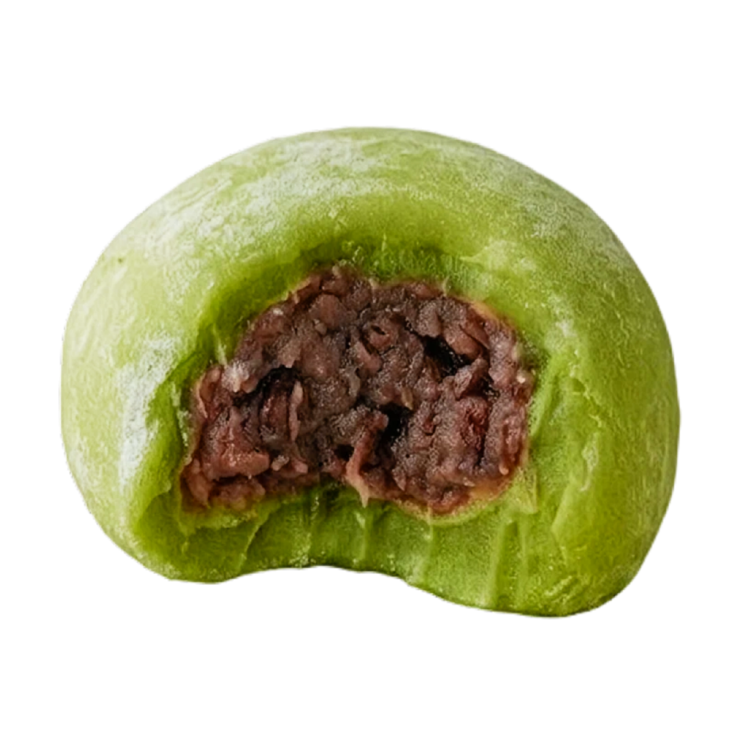 녹차 찹쌀떡 누끼 이미지