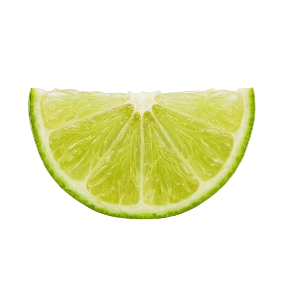 Lime Wedge transparent PNG sticker