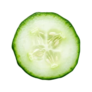 Cucumber Slice transparent PNG sticker
