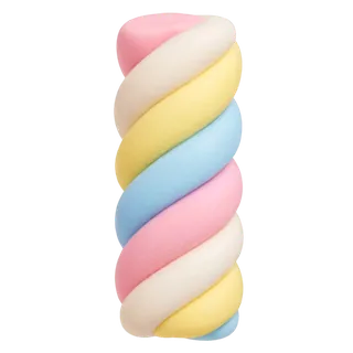 Twisted Marshmallow transparent PNG sticker