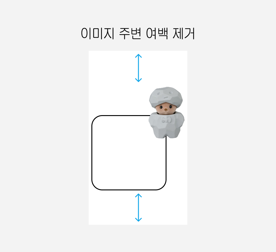 말풍선 여백 제거 예시